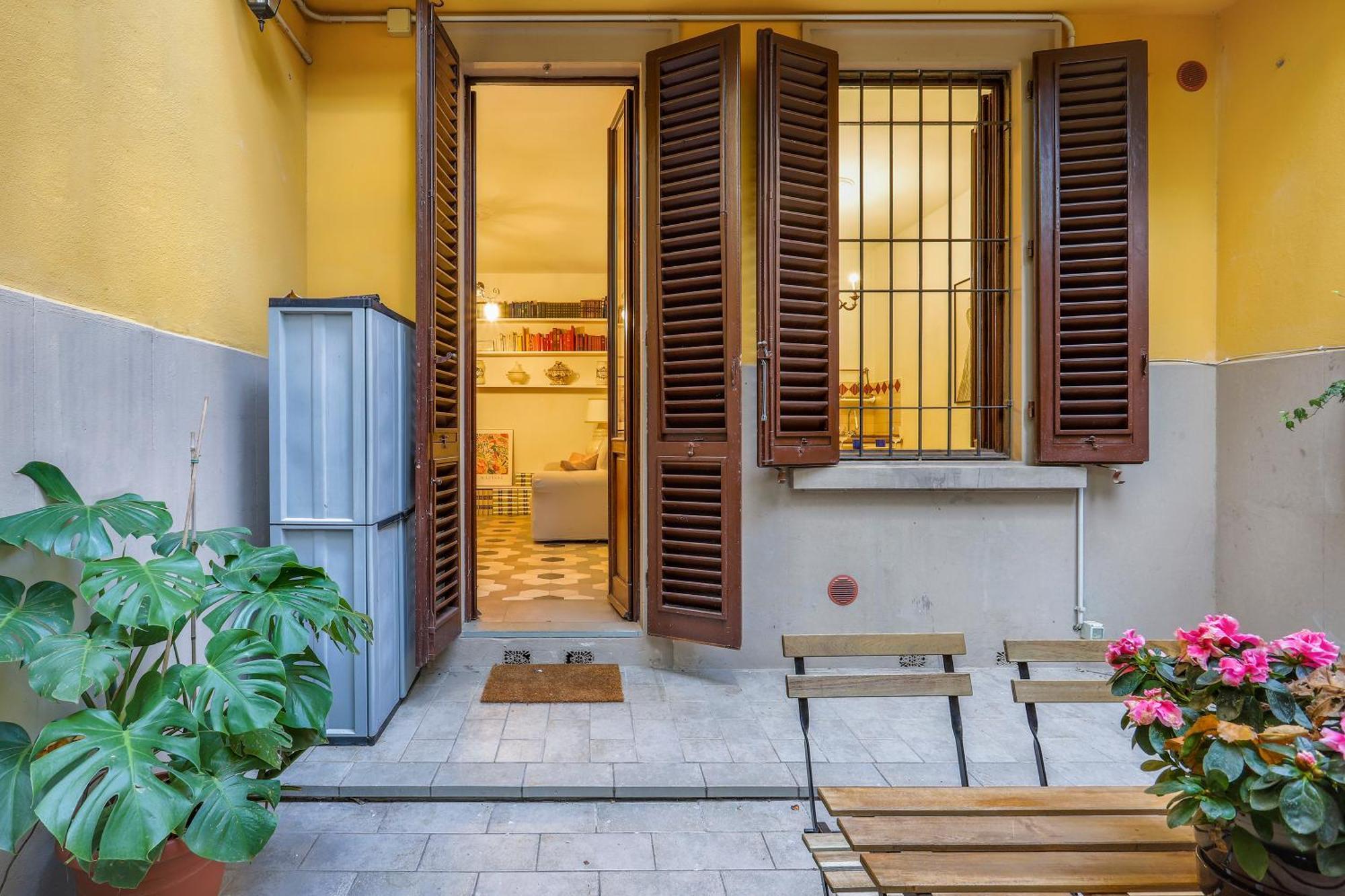One-Bedroom Apartment With Patio Florenţa Exterior foto