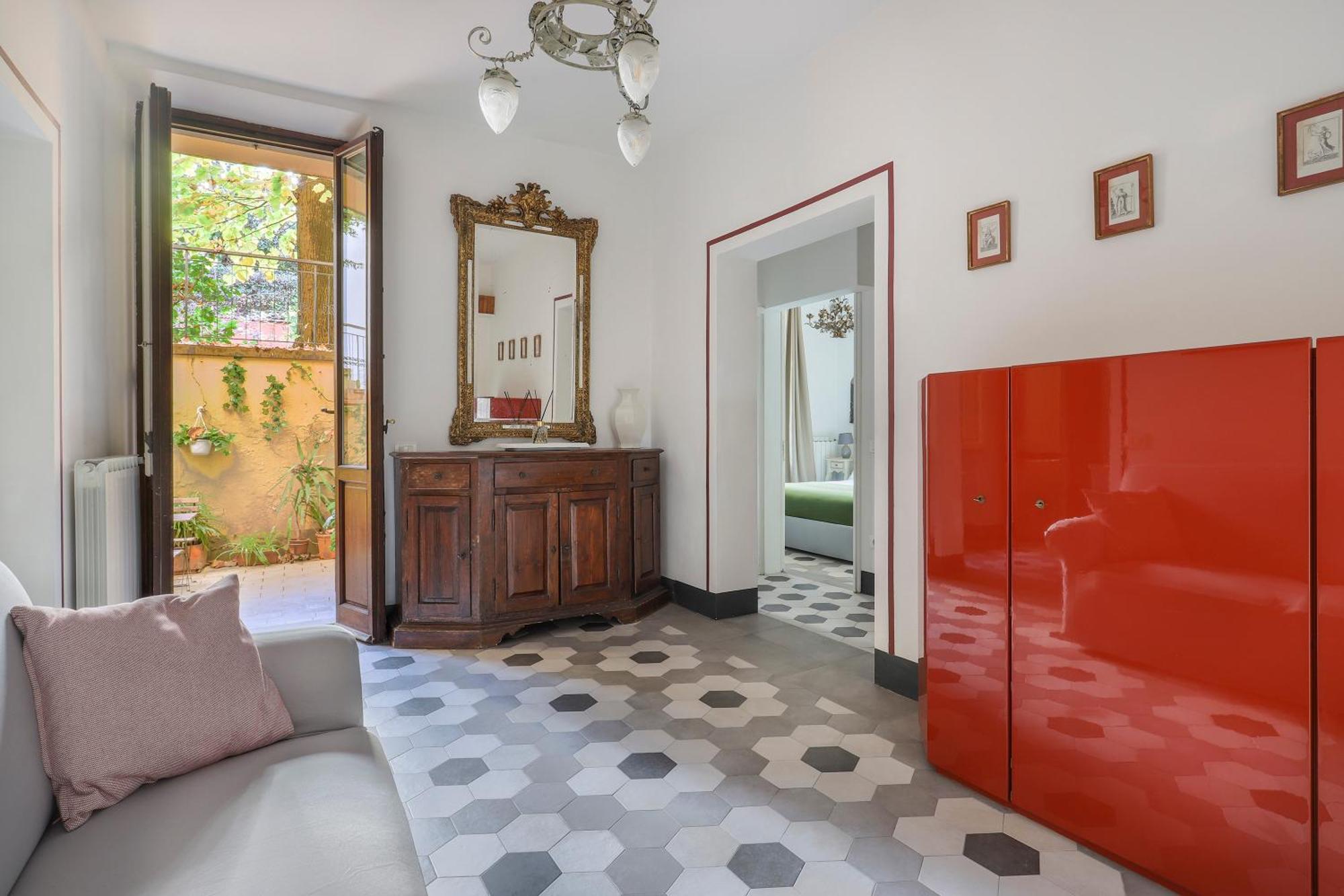 One-Bedroom Apartment With Patio Florenţa Exterior foto