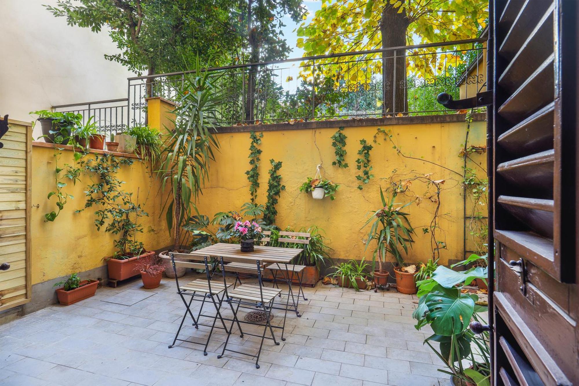 One-Bedroom Apartment With Patio Florenţa Exterior foto