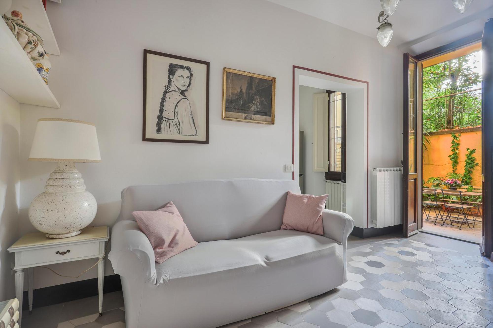One-Bedroom Apartment With Patio Florenţa Exterior foto